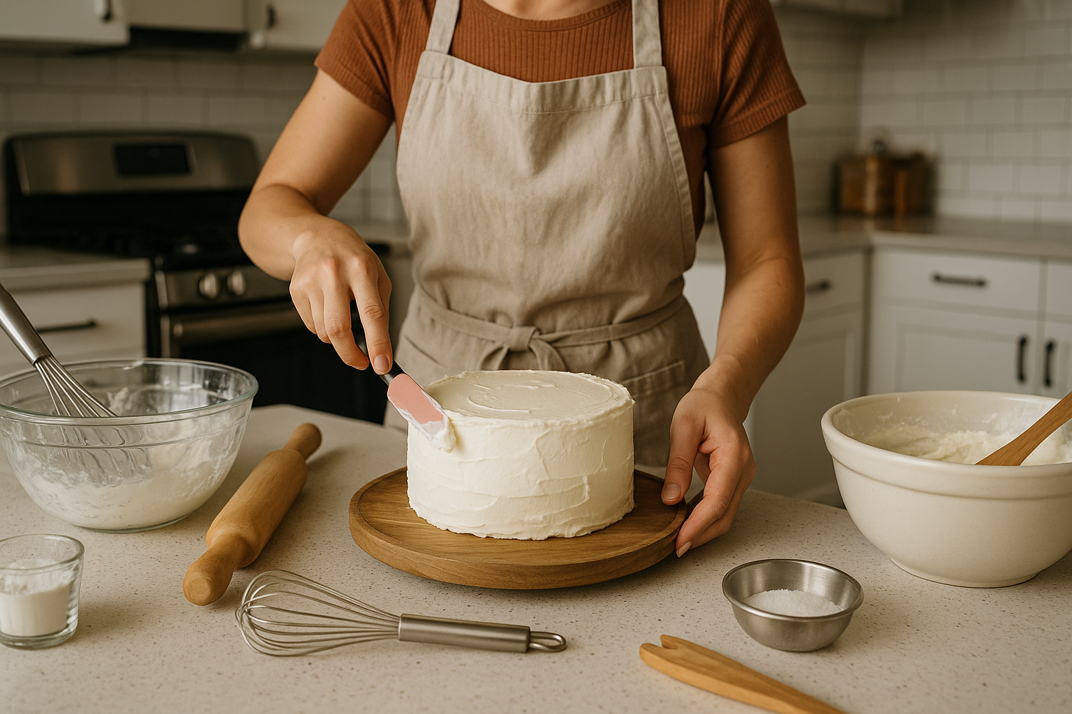 cake baking